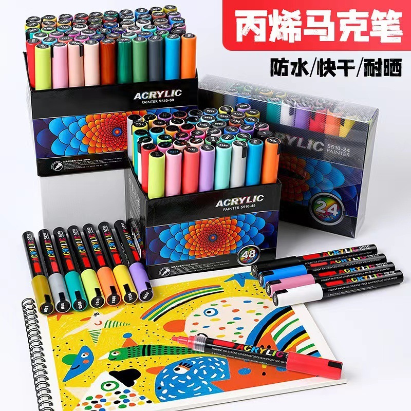 The JUPAI Titan 5510 paint pen DIY paints 36-coloured acreene pens across EU standards