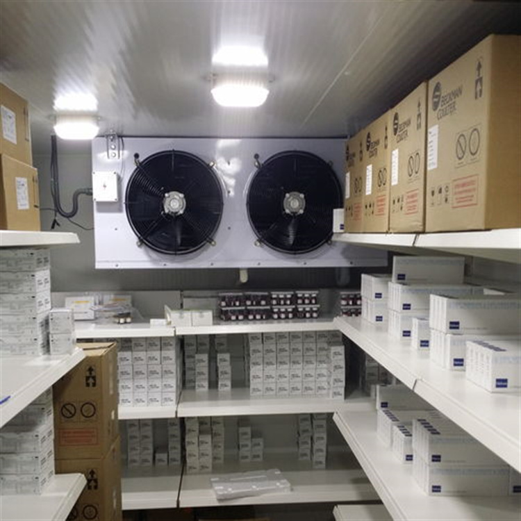 Customized installation of cold storage equipment for a full-scale medical cold-storage laboratory-group biovaccination equipment