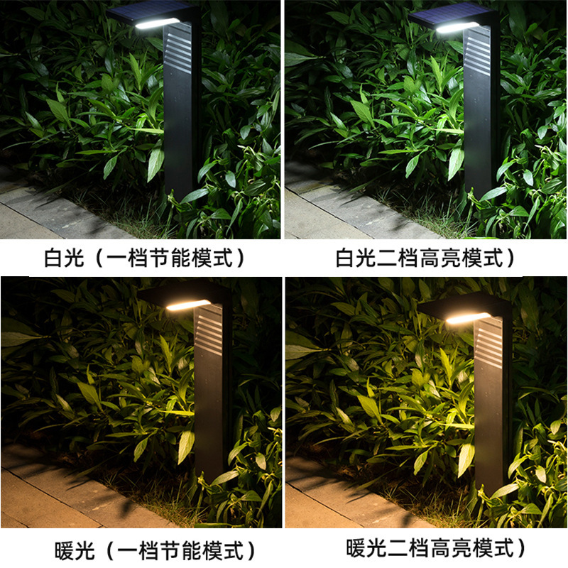 Customizing solar modern, simple courtyard lights, house lighting lights, home users' external garden lawn lights.