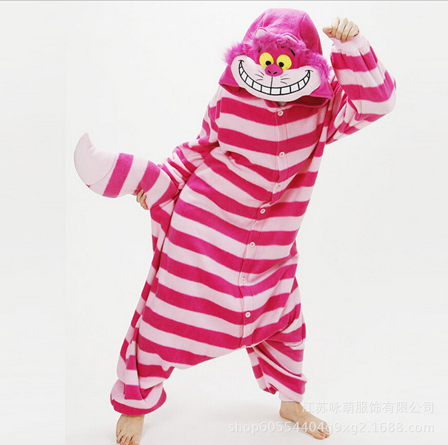 Pyjama của Cheshire Cat Cartoon, sói Pháp.