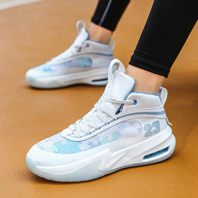 2023 new sports shoes, air-to-air net basketball shoes.