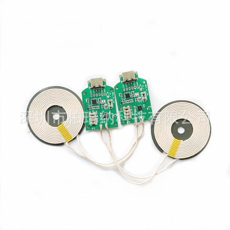 The 15W wireless charger module, the magneto-wire charger PCBA large power wireless charger typeec-c segment