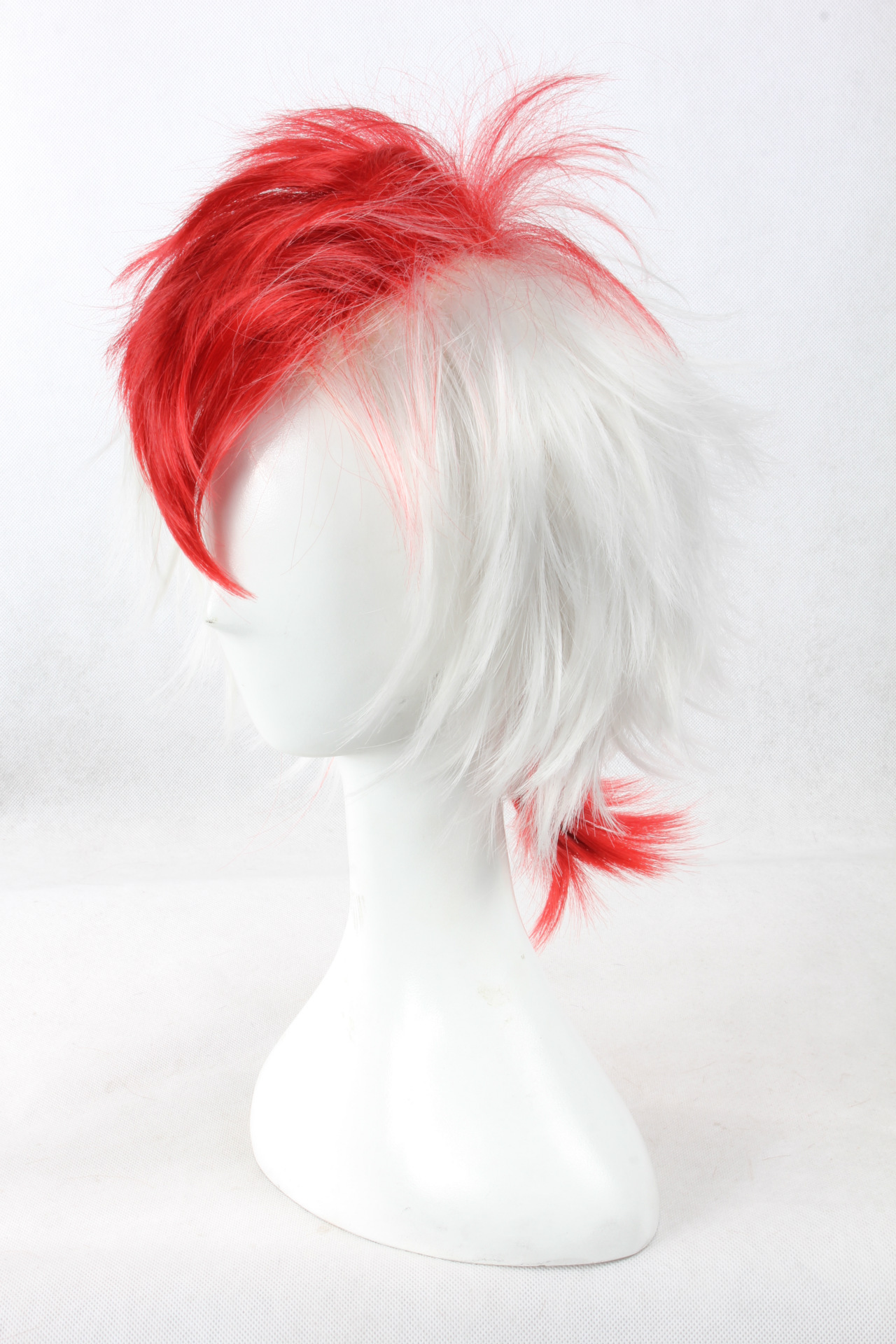 Ghostlights, cold, gold-fish drafter/red-white cos comic, wig 337A