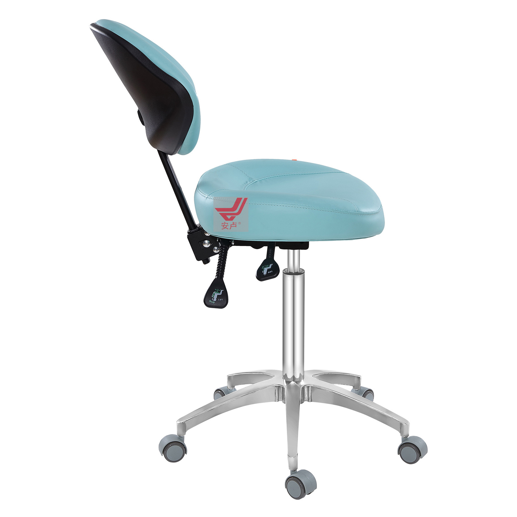 Export dental chair lab computer lift chair front desk office reception for rotary-rotation wheel-back chairs