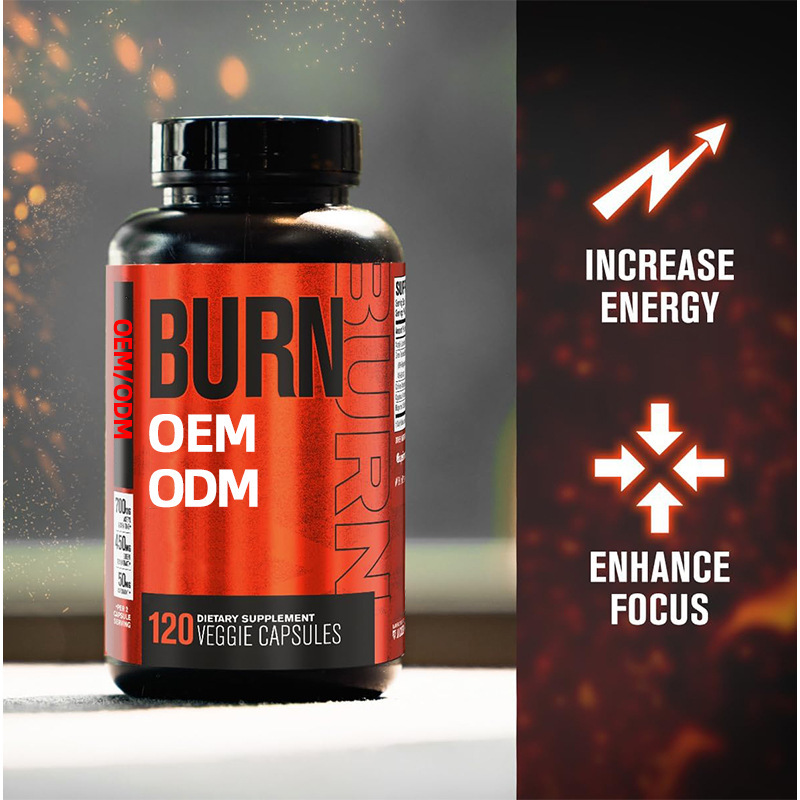 Thợ điện xuyên biên giới điều khiển khoang chất béo đang cháy BURN Capsule từ nguồn xuất khẩu thương mại nước ngoài.