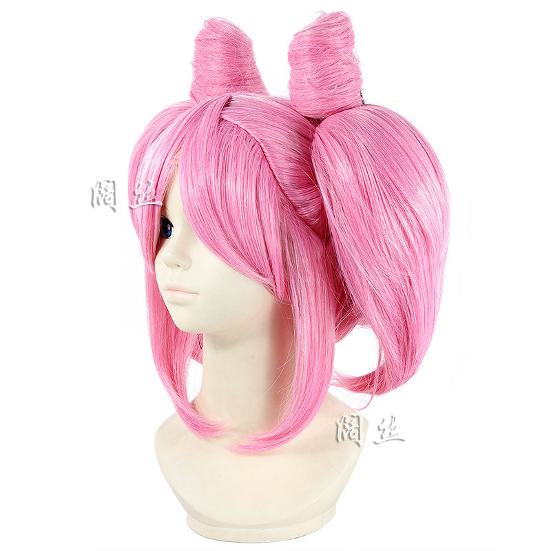 WB231 소녀 스카우트 - Little Rabbit, Chibi Usa-style 가발, 만화 COS 가발