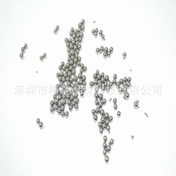 Supply of precision steel beads for silk poles.