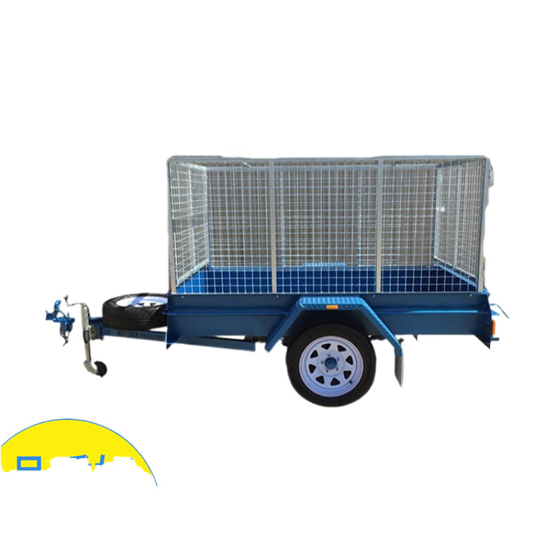 High-coated trailers, factory direct sales, heat-plating, high-coated-coated hydraulic tow trailers.