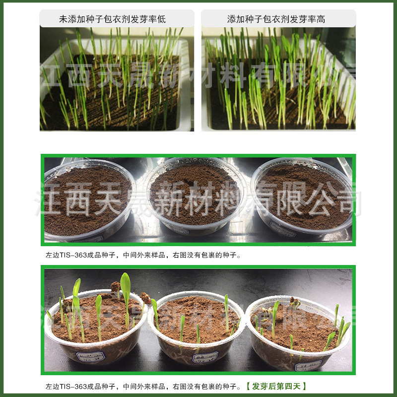 Lớp màng hạt giống với màng tốt, lấp lánh cao, không có keo dính, xay tốt.