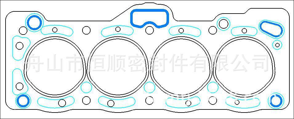 工廠 供應 適用 豐田 汽缸墊 2AU 11115-14030 11115-14031