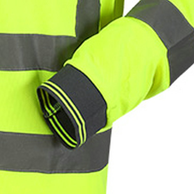 Autumn long-sleeve reflector POLO, road traffic reflecter