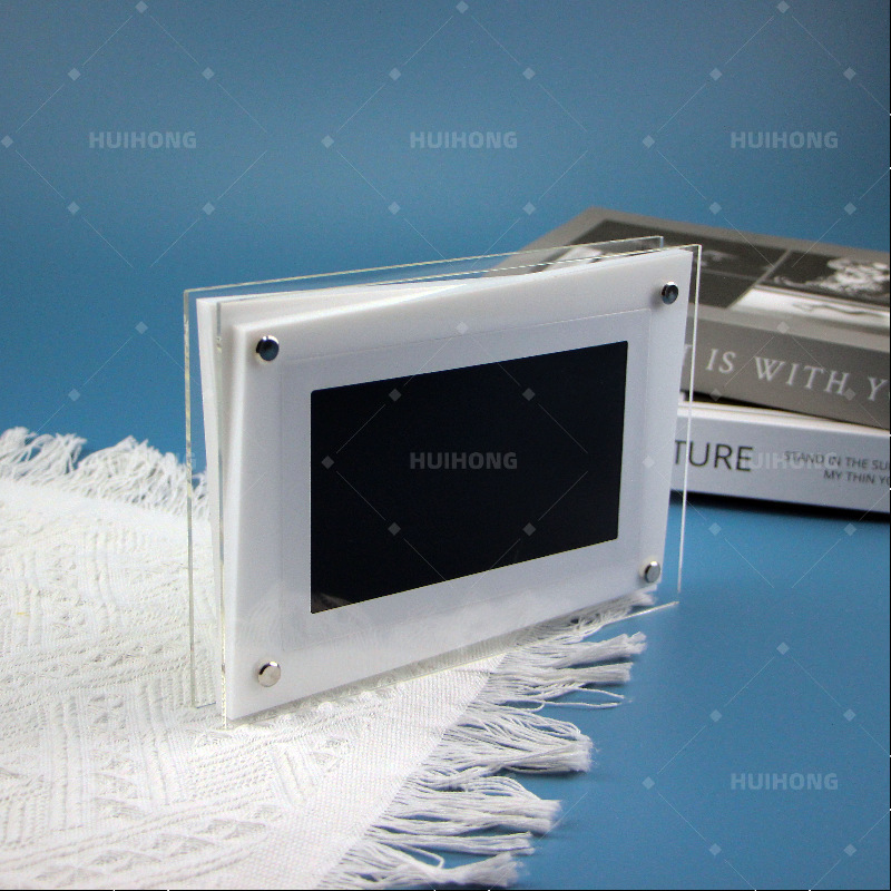 Digital player for the digital presentation of the 7-inch-Accomplished white gift from a cross-border manufacturer