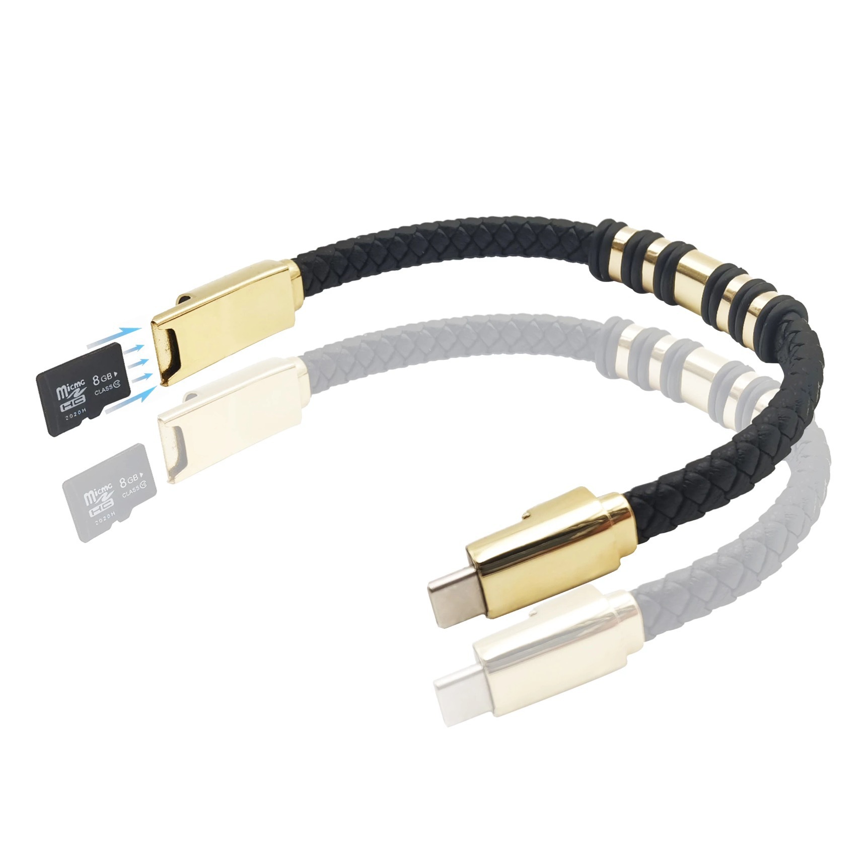 Two U-disk 8G16GB high-speed hand-ring data line gift customised for Apple Hua