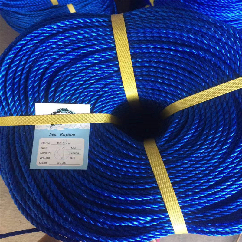 Polyethylene-Nylon line, membrane line farming netting truck bound to a line of clothes