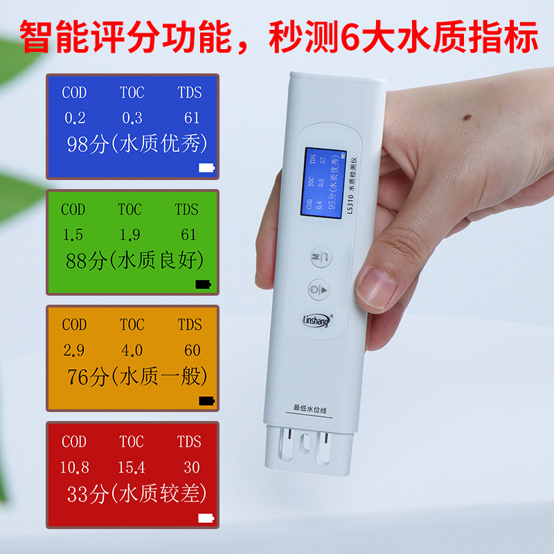 Multifunctional Water Quality Monitors in Forest multi-parameter TDS water quality tests