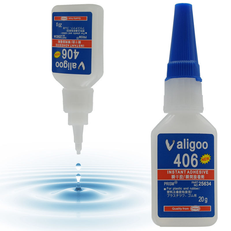 The original Valioo406 flexible glue, fast dry glue, non-502 glue, specialty glue.