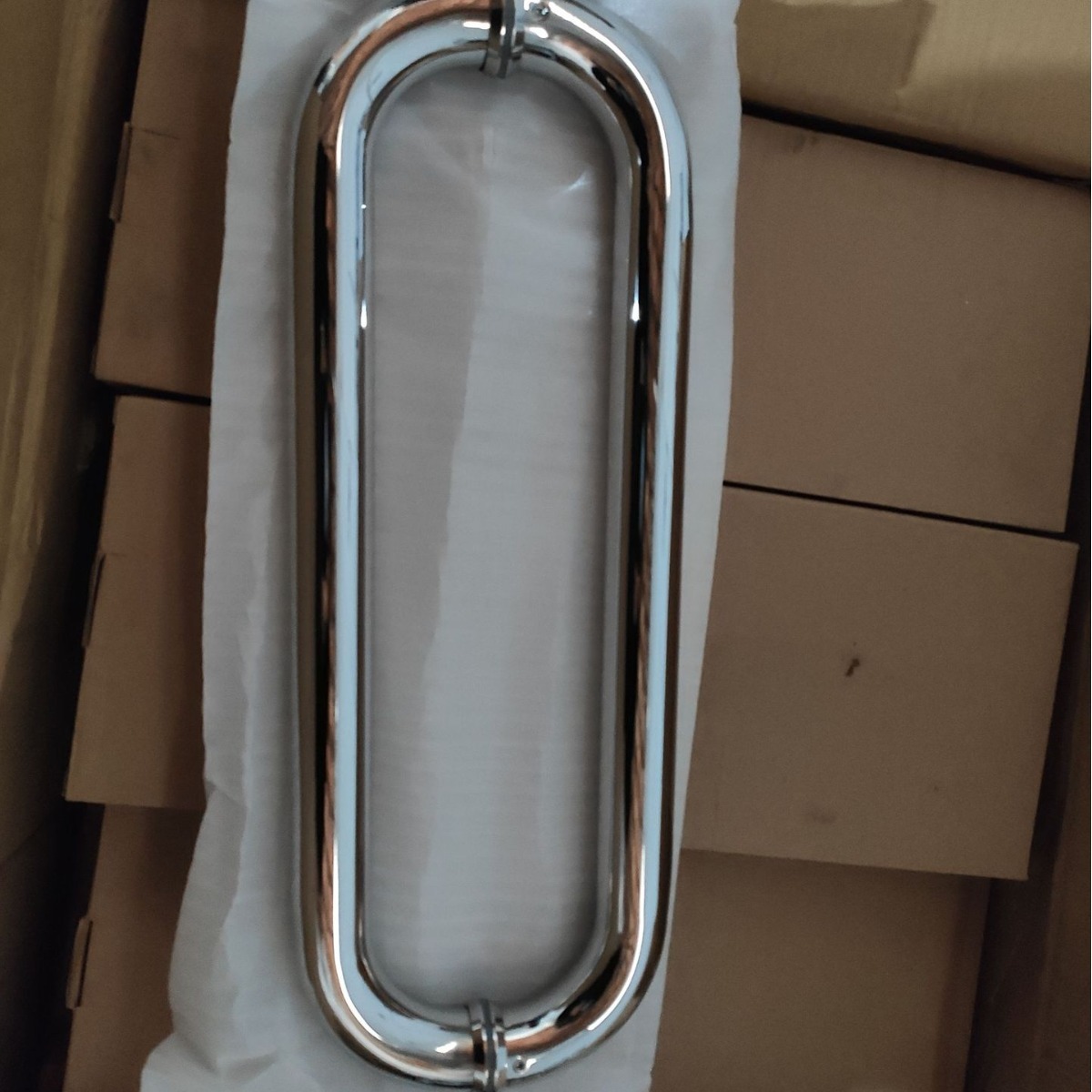 Model O pulls half-round stainless steel pulls, glass door pulls 304 stainless steel pulls.