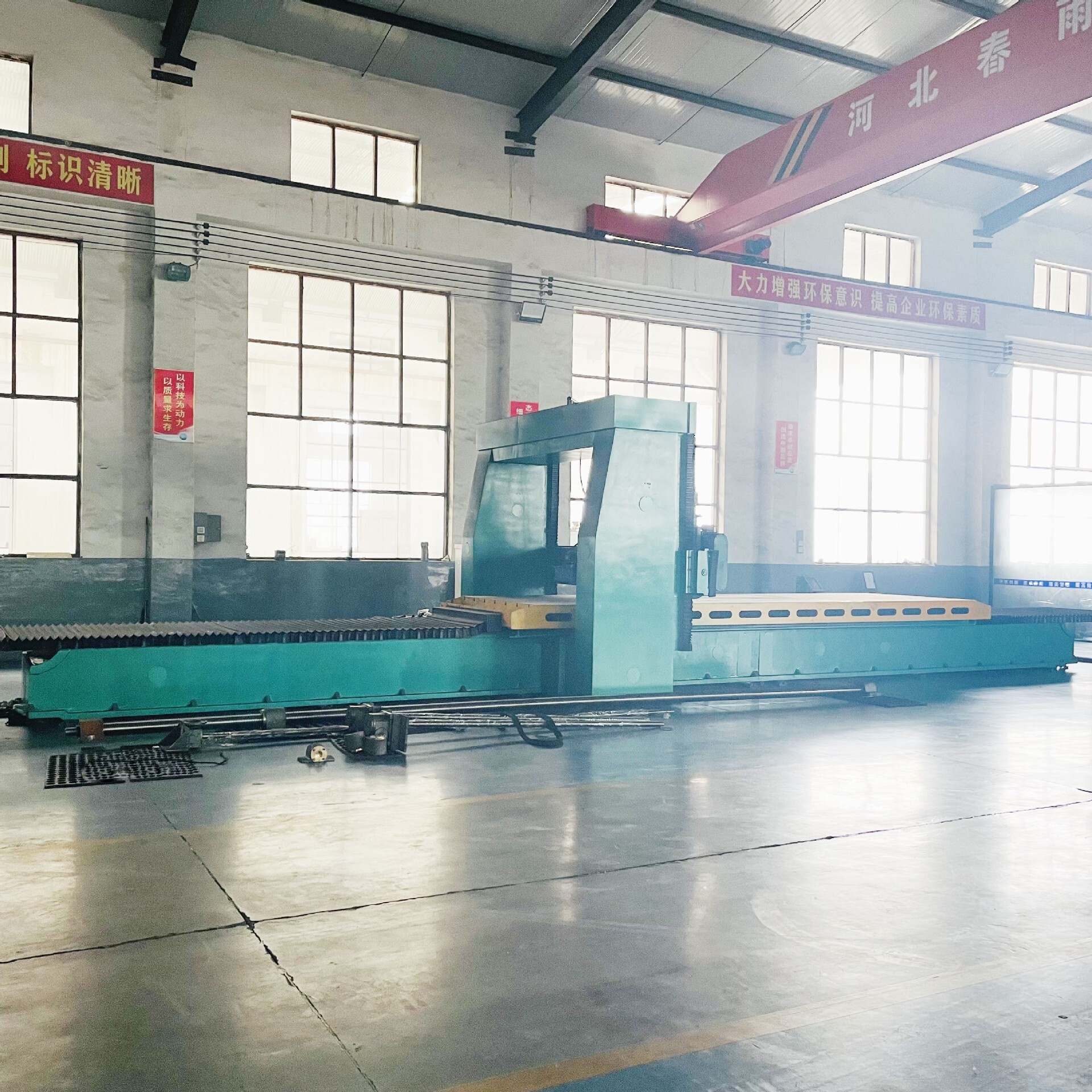 The dragon-gate mill's Habei spring rain machine bed provides a new 6-metre-long-gate-level grinding bed for the big one.