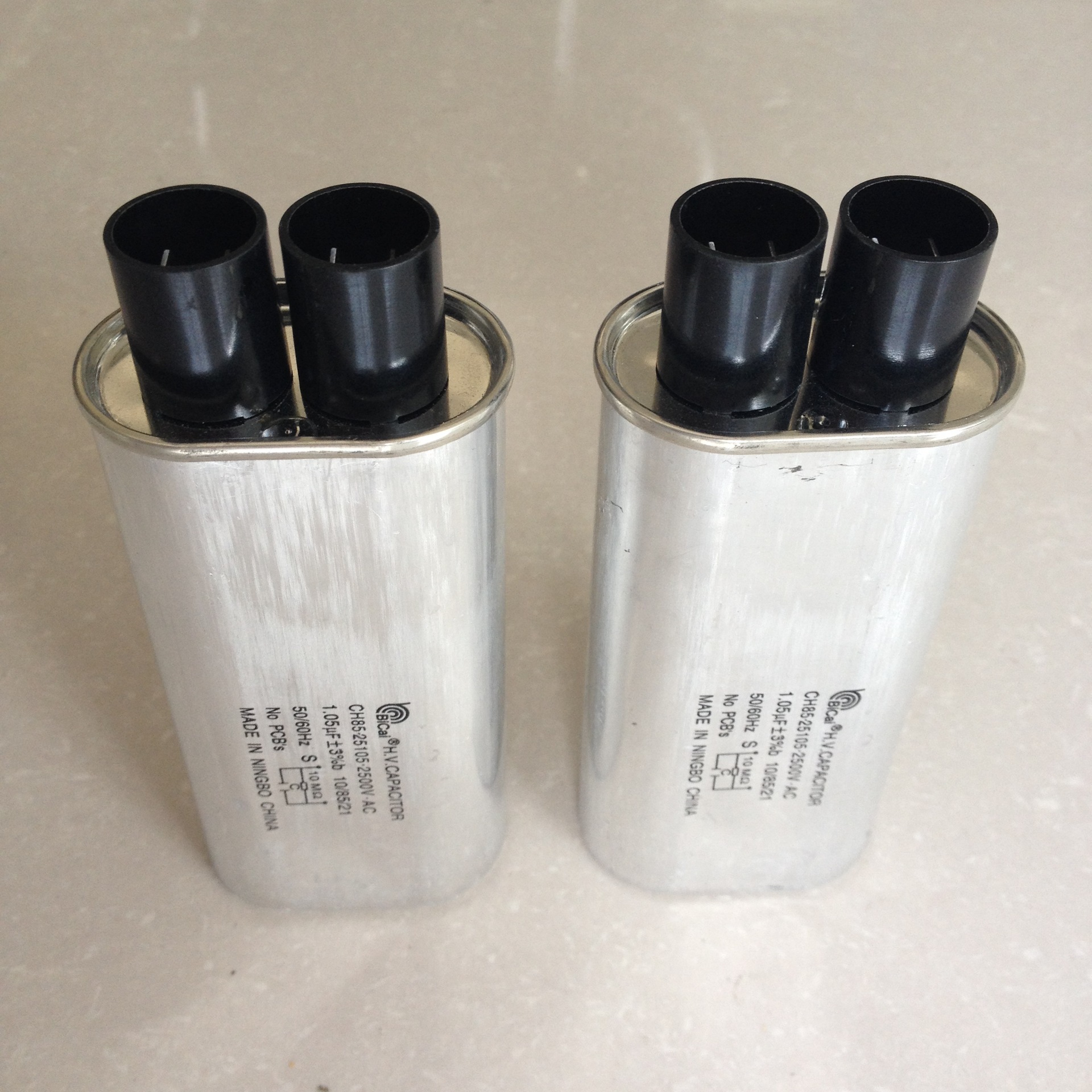 Microwave drying equipment, high voltage capacitor 2500 V.AC 1.1uF ± 3% CH85 Microwave high voltage capacitors