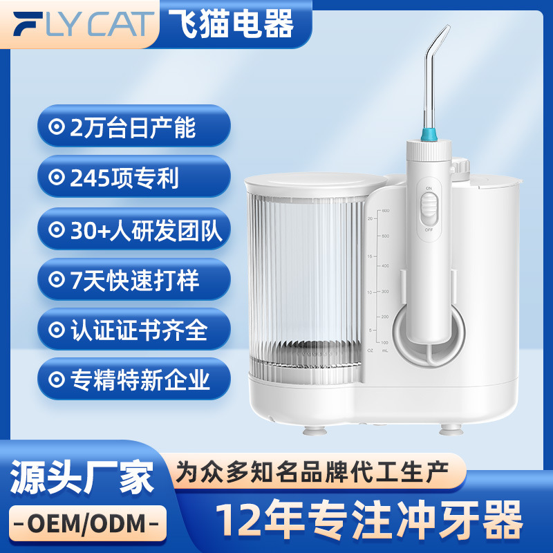 飞猫冲牙器FC1761电动家用智能洗牙器水牙线防水个人护理源头厂家