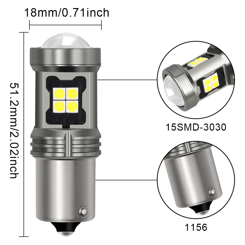 Direct sale, car led light, turn to light 1156 15smd 3030.