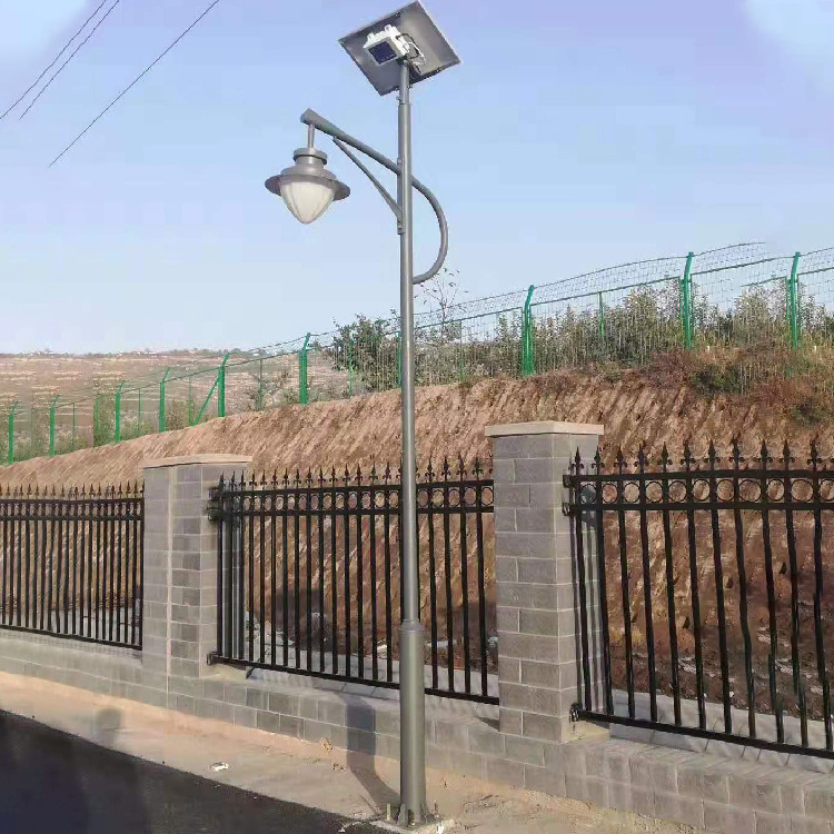 5-metre solar street lights imitating ancient landscape lights, solar lamp poles in the courtyard