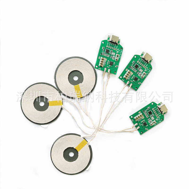 Piloting of the pcba coil development design circuit board, customized for the wireless charge reception launch module