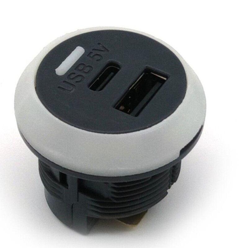 Short-cost USB 5V charge PD+QC3.0 vehicle loader for cross-border new bus house vehicle boats