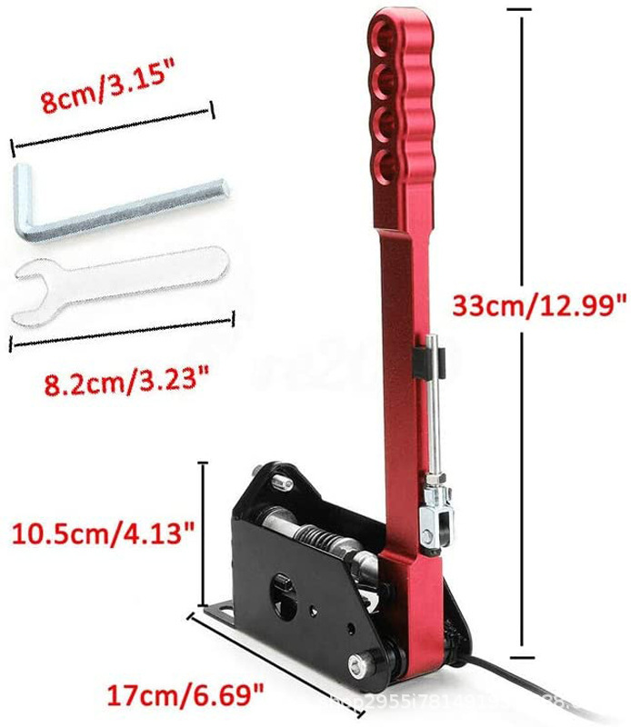 跨境USB handbrake PC线性游戏手刹G25 G27 G29 T500赛车游戏手刹