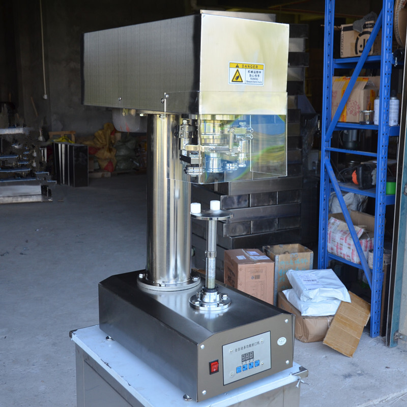 Full automatic can locker, non-rotation of the can, fragile sealer, canner.