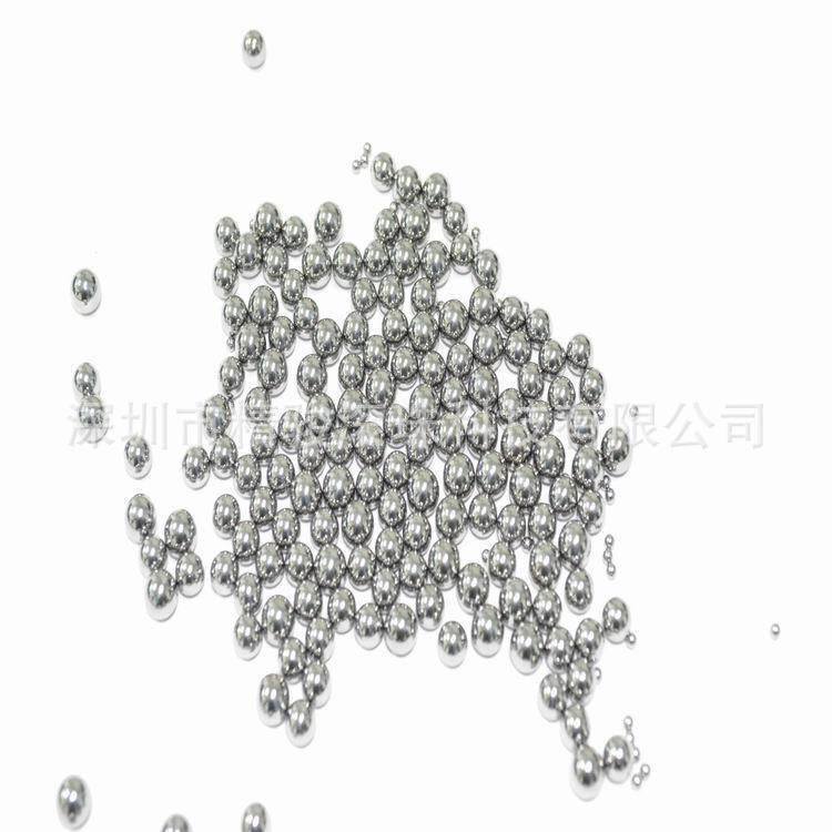 Supply of precision steel beads for silk poles.