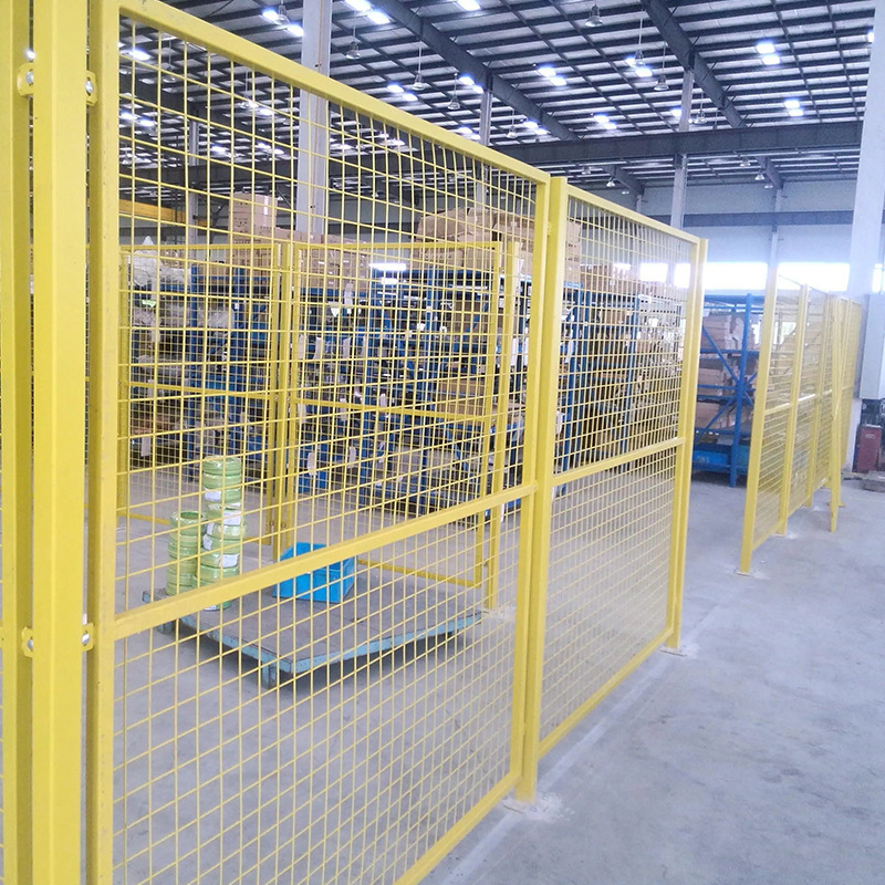 Workshop isolation network warehouse secure isolation fence area mobile isolation fence logistics plant warehouse fence