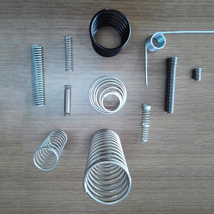 Light-coated spring customizes large line springs.