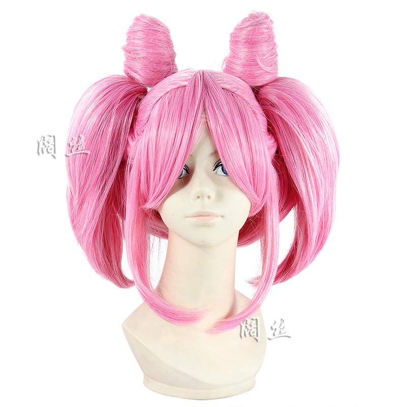 WB231 소녀 스카우트 - Little Rabbit, Chibi Usa-style 가발, 만화 COS 가발