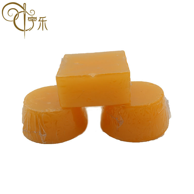 Handmade bee wax square round wax