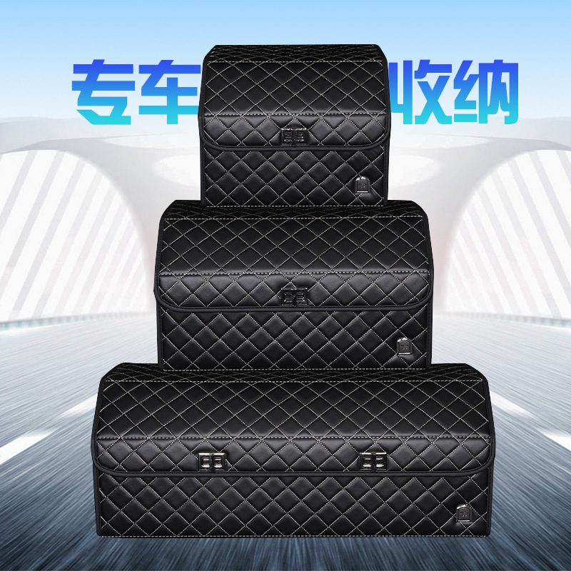 Car trunks for automobiles and trunks for car carriages