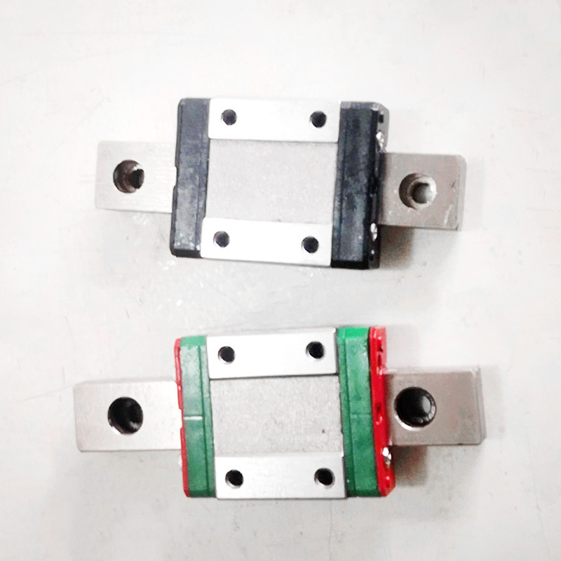 The homemade MGN series micro-precision multiple-slide line tracks can be swapped for silver.