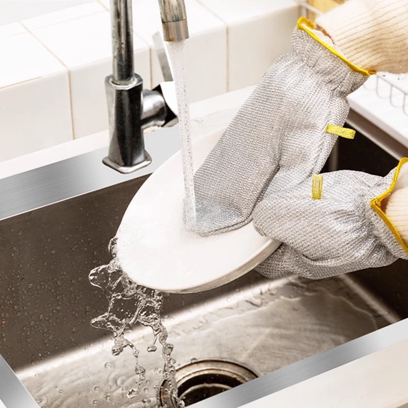 Nâng cấp hệ thống dây mềm không thấm nước rửa găng tay nhà bếp để rửa chén bát, nồi hơi và găng tay cách nhiệt nhà
