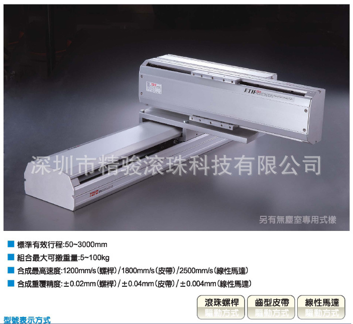 Precision linear module, mechanical slider.