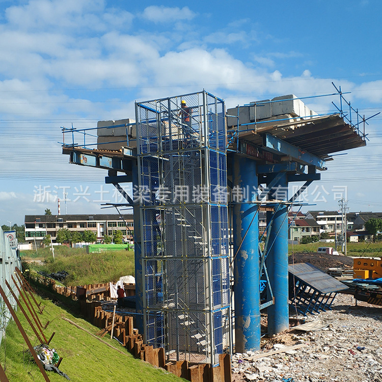 Bridge construction ladders, modular climbs, exhilaration, factory delivery fast, frame-A.