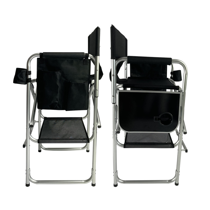 African Aluminium Alloy Cosmetic Seats Anti-Dumping and High Director's Seats with High Hair and High Foot chairs