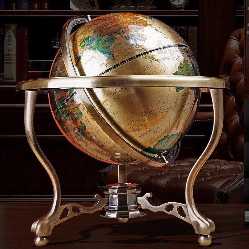 2024 New Bronze Globe set-up office bookroom shop set-up for sale