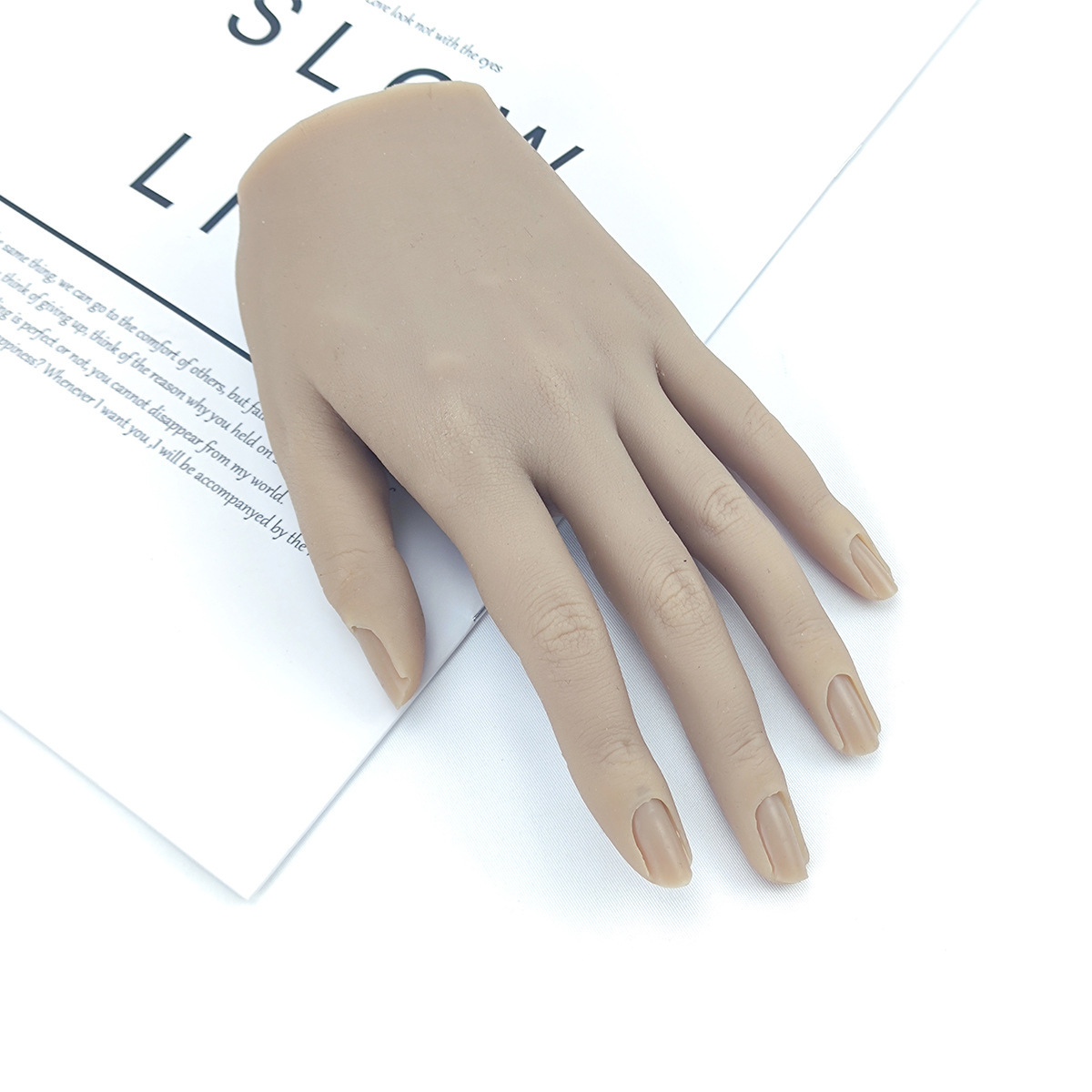 Silicon pharmacist model with bendable joints, and the fake hand model silicon glue