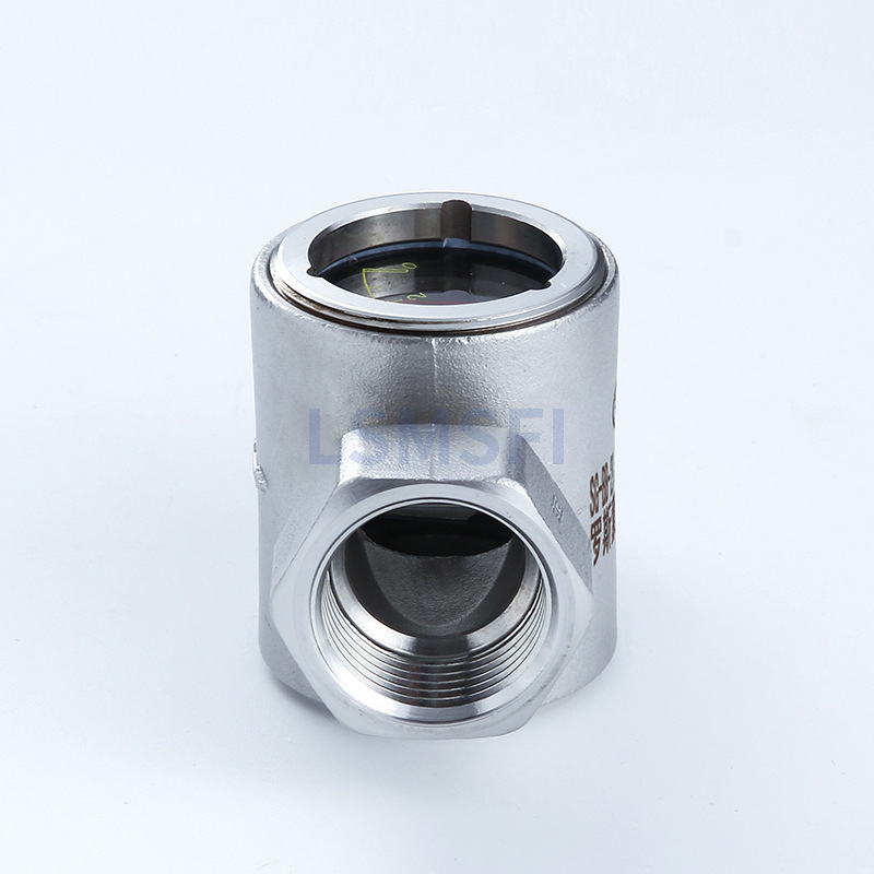 The stainless steel vision mirror, the inside screw straight-through flow observer, the oil flow lens, the water flow indicator, DN.