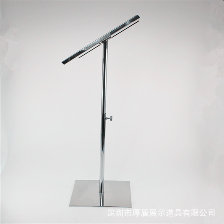 Plant wholesaled stainless steel metal stand-up A4 sign.