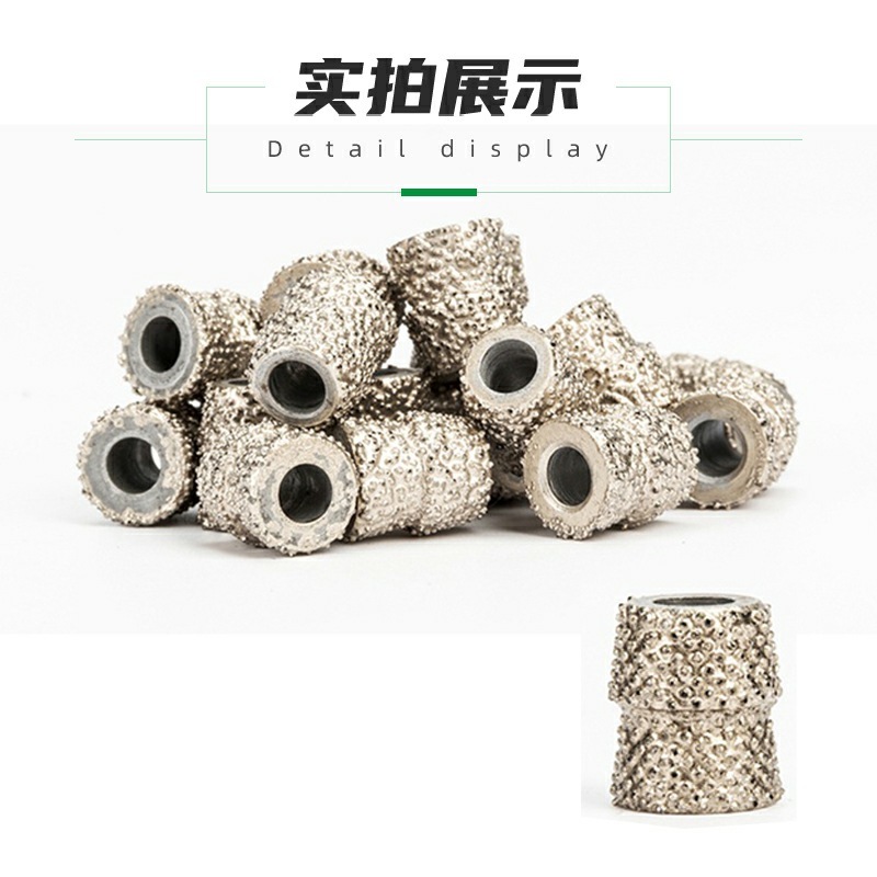 Plant custom welded beads, marble diamond chain saw-sawing accessories to mine.