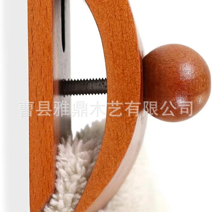 實木被夾子簡約木質被子掛牆夾壁掛式木製掛毯夾 背景牆裝飾夾
