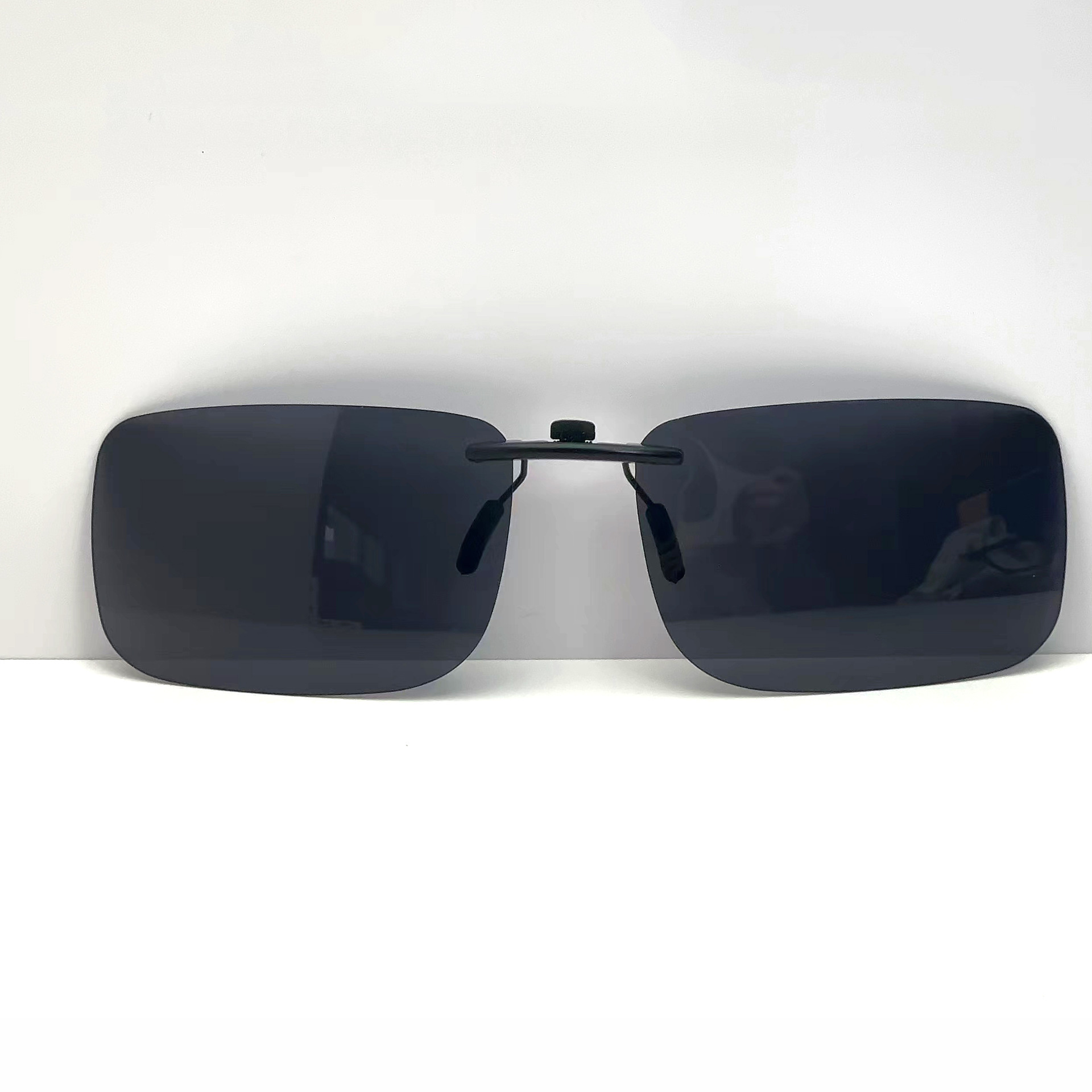 Optical sunglasses, Y75 yellow night vision mirrors, UV 400, light, easy to flip, platinum dye.