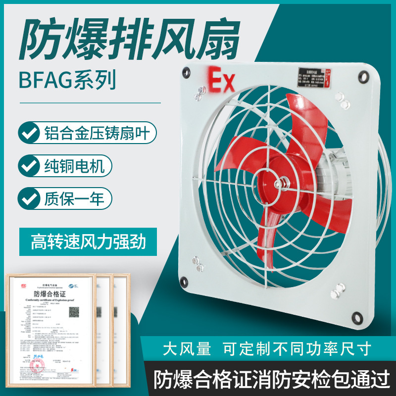 BFAG-300 implosion-proof fan.