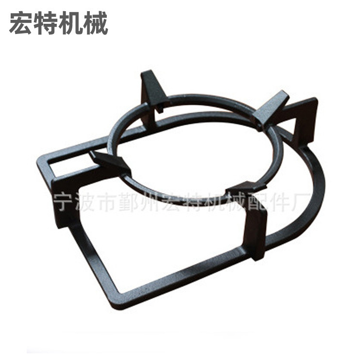 Embedded gas stove fittings, gas stove racks, 4 claws, gas stove fittings, round shapes